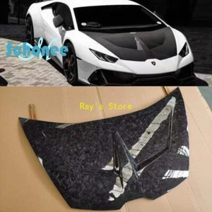Forge Carbon Fiber Front Bonnet Engine Hood For Lamborghini Huracan LP580 LP610 - Picture 1 of 10