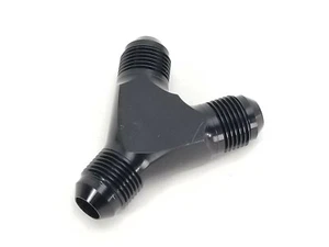 -8AN "Y" Fitting -8AN Inlet & Outlets - For fuel rail feed and returns - 14352 - Bild 1 von 4