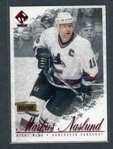 2001-02 PRIVATE STOCK PREMIERE DATE #94 MARKUS NASLUND 11/100 *14723