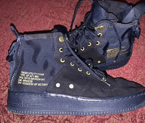 NIKE AIR FORCE 1 SF AF1 MID URBAN UTILITY FTWR GODDESS OF VICTORY 6.5 Y - Picture 1 of 5