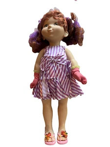 Fancy Nancy Fabulous Fashionista 18" Doll - Play Doll Reddish-Brown Curly Hair - Picture 1 of 4