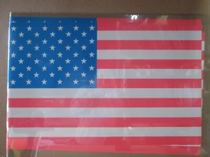 USA  FLAG BLACK LIGHT VINTAGE POSTER 1970'S HIPPY CNG3411 - Picture 1 of 5