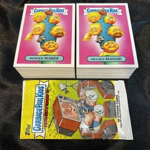 GARBAGE PAIL KIDS 2016 PRIME SLIME TRASHY TV COMPLETE 220-CARD BASE SET +WRAPPER - Picture 1 of 3