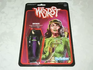Figura de acción Super7 ReAction The Worst Shedusa serpiente negra y púrpura - Imagen 1 de 12