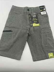 Lee Boy Proof Sure 2 Fit Grafton Shorts Size 6 Regular Grey Heather New with Tag - Picture 1 of 7