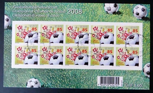 Fussball-EM 2008, Mi.Nr. 2056, Folienblatt mit ESST. (P1430) - Bild 1 von 1