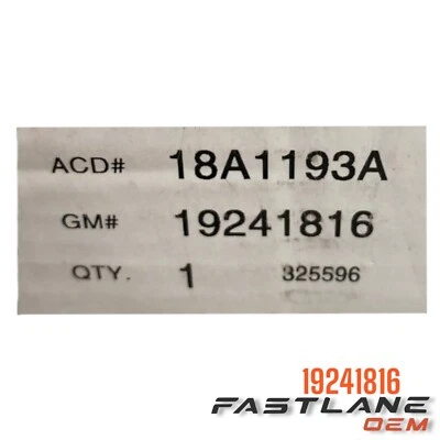 GENUINE GENERAL MOTORS FRONT BRAKE ROTOR NEW OEM 19241816 - Image 1 of 4