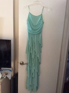 Evening/ prom gown pastel sea foam size petite - Picture 1 of 3