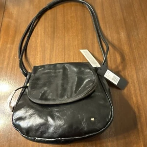 Halston Heritage Hobo tracolla nera prezzo al dettaglio consigliato $495 MH3614L5 nuova - Foto 1 di 19