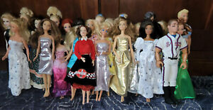 Huge Lot of Barbie Ken Disney Dolls w/Clothing & Accessories/Designer Purses!!