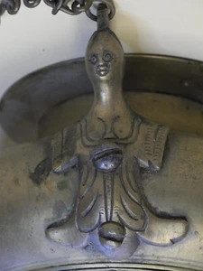 Lingam in Form einer Lampe, Messing, ca. 50 bis 60 Jahre alt, Indien (# 2) - Picture 1 of 15