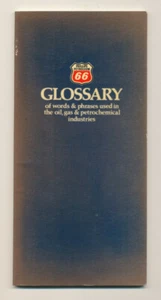  Vtg 1980 PHILLIPS 66 Oil Company Terminology Glossary Booklet  - Picture 1 of 3