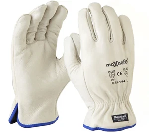 3M Thinsulate Cow Leather Riggers Glove GRL144 – Premium Winter Work Gloves - Foto 1 di 3