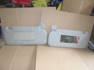 PAR DE PARASOLES CREMA CITROEN C5 2000-2004 CON 2 ESPEJOS RETROVISORES - Imagen 1 de 9