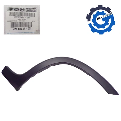 New OEM Mopar Right Fender Molding 2014-2017 Fiat 500L Trekking 5QW84TZZAA - Image 1 of 2