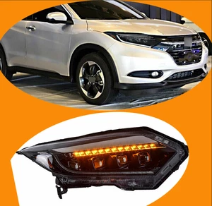 For Honda HR-V Vezel 2015-2018 Led Headlight Assembly DRL Projector Light 2pcs - Picture 1 of 19