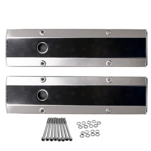 Aluminium Ventilabdeckung for Chevrolet 283 302 305 327 350 383 400 Motor - Picture 1 of 11