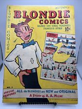 Blondie Comics #3 David McKay Autumn 1947 Vintage Golden Age Comic Book cartoon