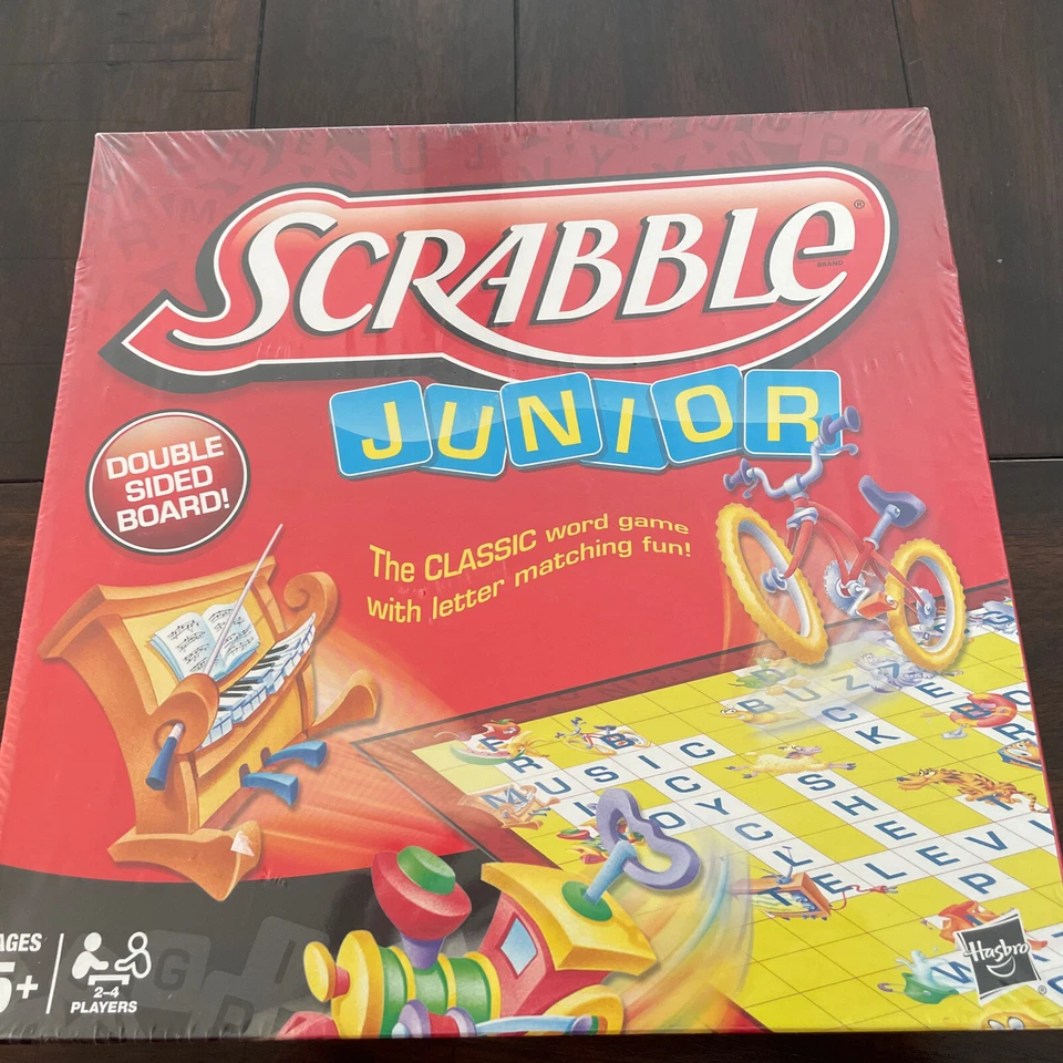 Scrabble Junior by Hasbro Board Game Valentine Party