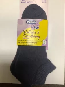 Dr. Scholls Women's Diabetes and Circulatory low cut denim pink socks Size 4-10 - Picture 1 of 2