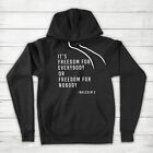 Freedom Malcolm X Quote Black History Civil Rights BLM Unisex Hoodie Sweater