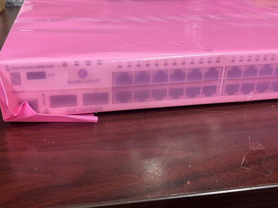 Alcatel-Lucent OmniSwitch OS6850-24X 20x 1GbE +4x RJ45/SFP 1U Stackable Switch - Image 1 of 4