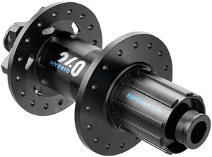 DT Swiss 240 Hybrid Rear Hub - 12 x 148mm, 6-Bolt, HG 11 MTN, Black, 32H, 30pt - Picture 1 of 1