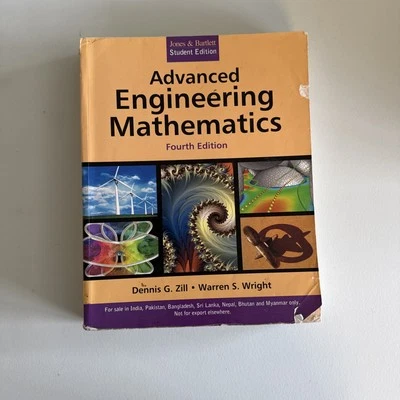 ADVANCED ENGINEERING MATHEMATICS By Zill Dennis G. Et.al - Image 1 of 4