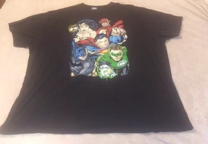 Camiseta De Colección DC Comics Liga de la Justicia Para Hombre 6XL Personaje Mujer Maravilla ~ pb - Imagen 1 de 12