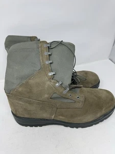 Belleville 600ST Sage Green Steel Toe Boots Size 14.5 Vibram Sole NEW USA - Picture 1 of 9