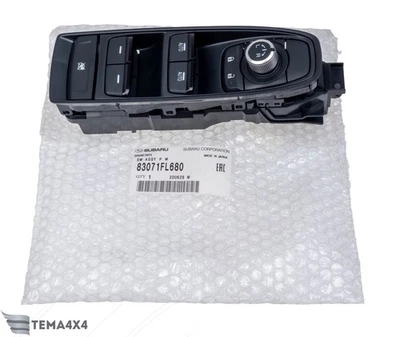 Genuine OEM Switch Power Window Main Left for Subaru Crosstrek 83071FL680 - Image 1 of 4