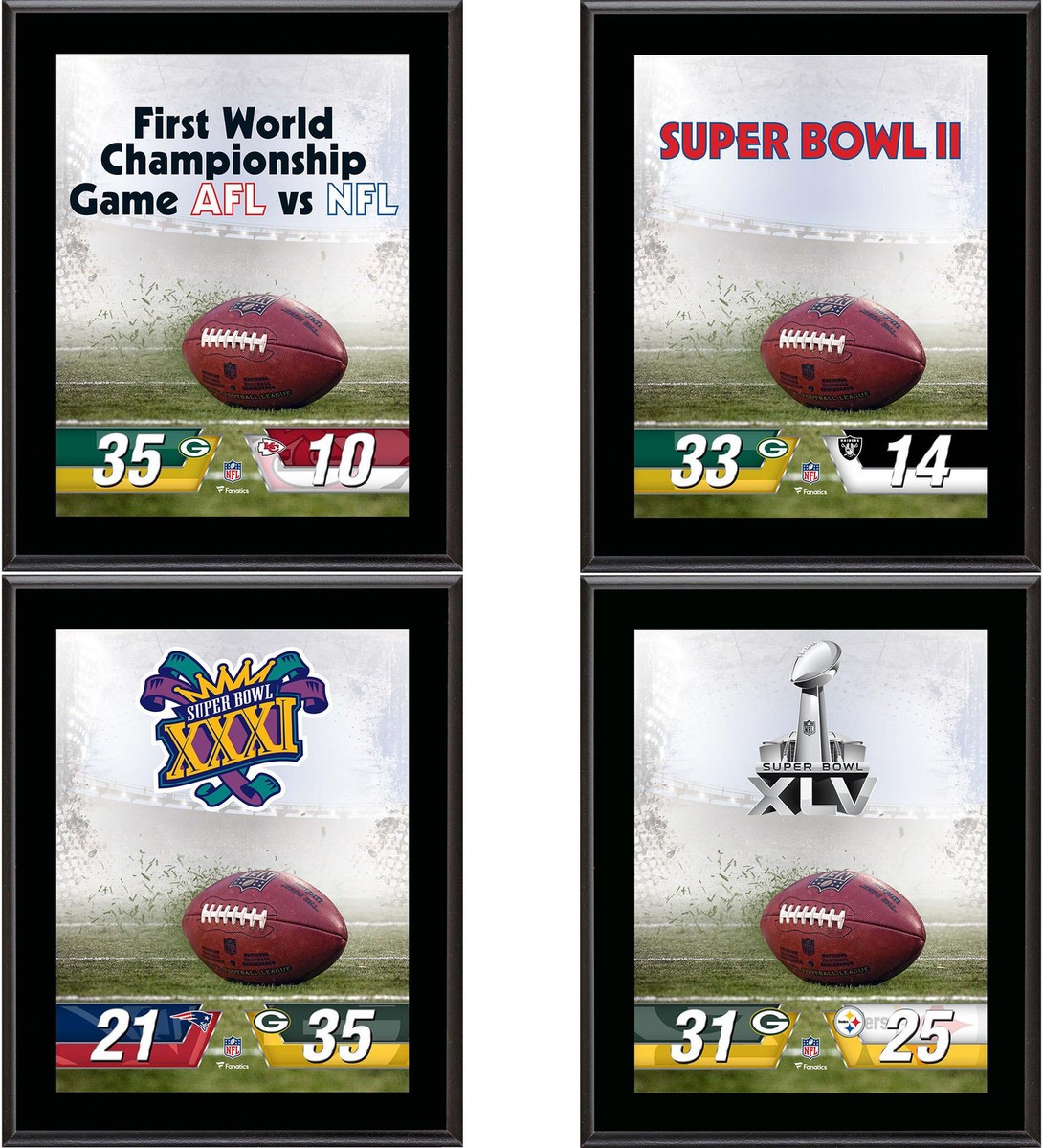 Green Bay Packers Super Bowl NFL Plaques for sale | eBay Green Bay Packers Super Bowl NFL Plaques for sale | eBay