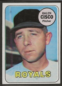 1969 Topps #211 Galen Cisco Kansas City Royals - Picture 1 of 2