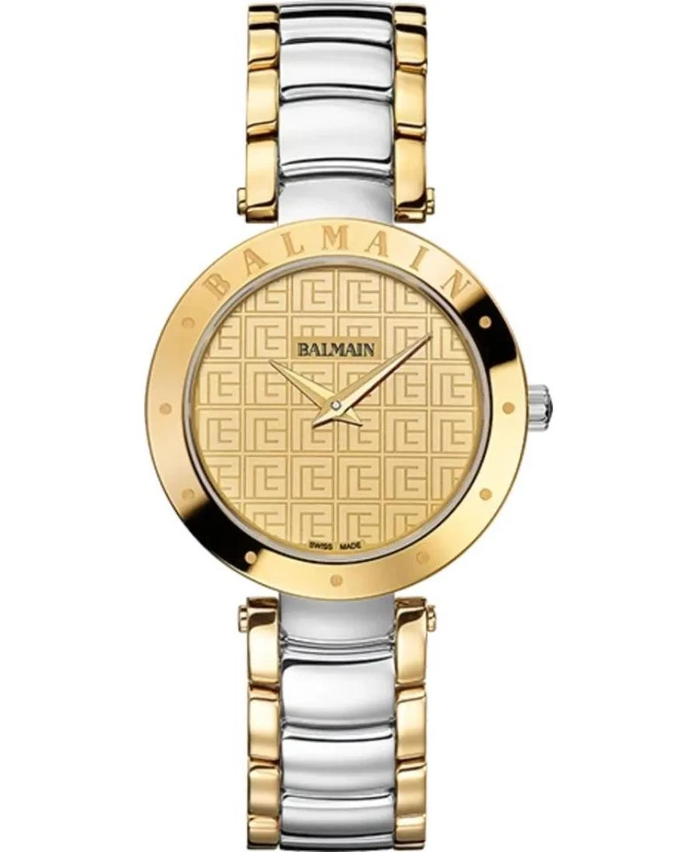 BALMAIN 女士模拟石英休闲手表经典礼服防水瑞士时尚 — 第 1/1 张图片