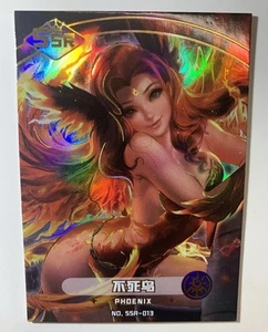 Jean Grey Phoenix X-Men Goddess Story Carnival Waifu Card Girl Holo Doujin Anime - Foto 1 di 2