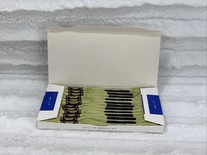 DMC Mouline Special 25 #3348 Box Of 12 Embroidery Thread Cross Stitch - Picture 1 of 5