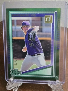 2025 Donruss Green #105 Brody Brecht #/199 - Foto 1 di 2