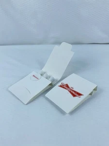 Vintage Budweiser Matchbook Golf Tees - Two Sets - Includes 6 Tees & 2 Markers - Picture 1 of 6