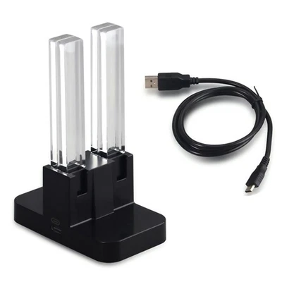 4 Ports Charging Dock LED Stand Controller Charger For Nintendo Switch Joy-Con - Image 1 of 4