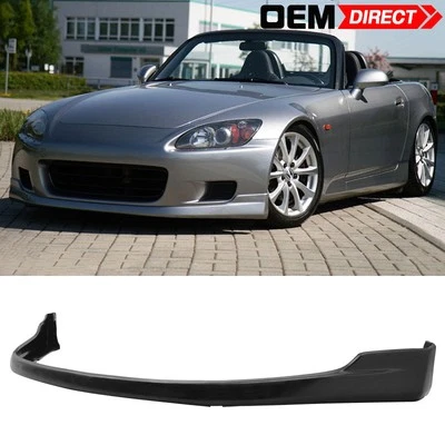 Fits 00-03 Honda S2000 AP1 T-R Style Front Bumper Lip Spoiler Splitter PU - Image 1 of 4
