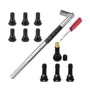 Reifen Ventilschaft Abzieher Werkzeug Set - 1 x Ventilschaft Installateur, 10 x Messing und Oz... - Bild 1 von 4