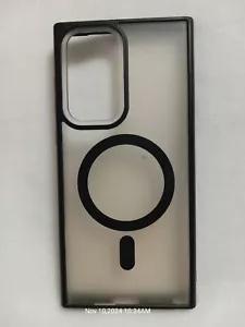 Samsung Galaxy S22 Ultra Magnetic Compatible with Magsafe, Translucent Smoke - Picture 1 of 4
