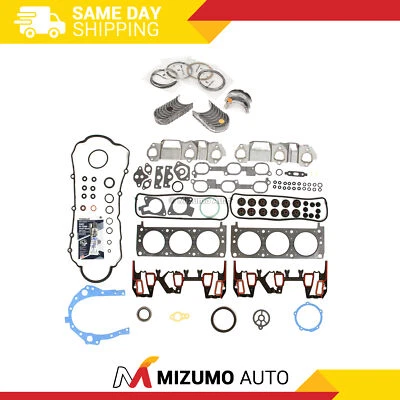 Juego completo de juntas rodamientos anillos aptos para Chevrolet Oldsmobile Pontiac Buick 99-03 3,4 L Foto 1 de 4