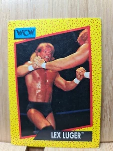 LEX LUGER🏆1991 WCW Impel #17 Wrestling Card🏆FREE POST - Picture 1 of 2