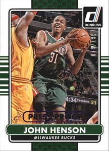 2014-15 Donruss Press Proofs Purple #151 John Henson