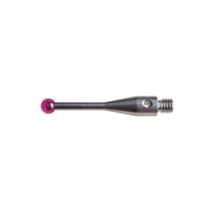 CMM Styli M3 Thread 3mm Ruby Ball Tip Stainless Steel Stem L21mm for A-5000-3553 - Picture 1 of 3