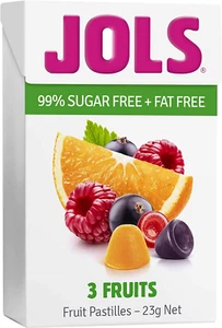 Jols 3 Fruits Fruit Pastilles 23G - Picture 1 of 12