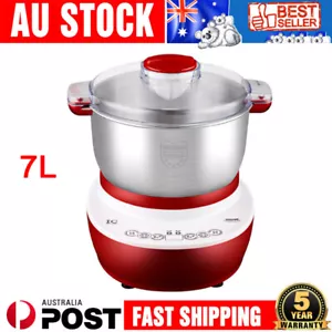 7L 200W Stainless Steel Electric Stand Flour Dough Mixer Pasta Noodle Machine AU - Picture 1 of 11