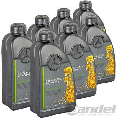7L ORIGINAL OE 5W30 para MERCEDES ACEITE DE MOTOR SINTÉTICO 7x 1Litro ACEITE 229.52 - Imagen 1 de 3