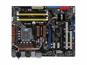 Placa madre ASUS P5Q WS Socket T/LGA 775 Intel P45 DDR2 ATX USB2.0 SATA2 - Imagen 1 de 3